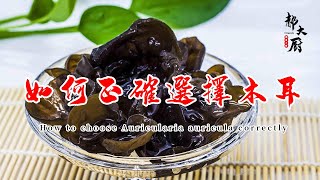 營養健康的黑木耳竟然有毒？Fungus is actually poisonous?一分鐘教你如何正確食用木耳【郝大廚】