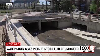 Water study gives insight into health problems for unhoused in Las Vegas tunnels