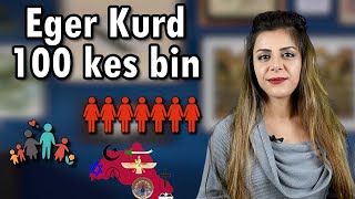 Eger Kurd 100 kes bin • Eğer Kürtler 100 kişiden oluşsaydı • لو كان الكورد 100 شخص