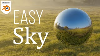 How to Add A Sky Background in Blender 2.9 (Easy)
