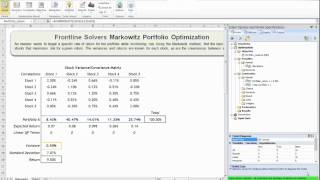 Setting Up an Optimization Model in Excel from Scratch