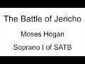 The Battle of Jericho - Soprano I of SATB