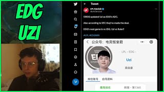 Caedrel Reacts To Rumour Of UZI Joining EDG