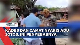 Polemik Relokasi Warga di Kawasan Pelabuhan Anggrek, Camat dan Kades Nyaris Adu Jotos