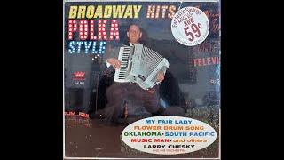 Ethno-American LP recordings REX 669 Broadway Hits - Polka Stars 1962 Larry Chesky and His Orch.