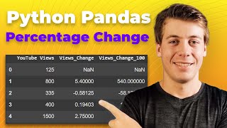 How to Calculate Percentage Change in Python Pandas (Super Easy)