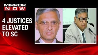 Center clears SC Collegium's recommendation; 4 justices to be elevated to Supreme Court