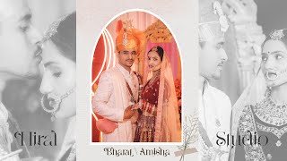 Bharat Weds Amisha | Wedding Highlight  Hiral Studio