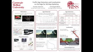 Detection and Localization on the Edge for HD Map: Carnegie Mellon RI Summer Scholar Hunter Damron