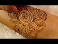 4 Different Style Realistic Flower Pattern With Very Easy Step | Easy Trick Mehndi | Mehndi Art Me