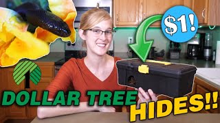 How to Make $1 Snake Hides from the Dollar Tree!