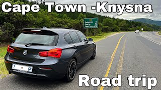 Road Trip | Driving from cape town to the Garden route | BMW 120i | Fuel Consumption | Knysna