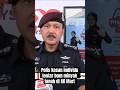 Polis kesan individu lontar bom minyak tanah di KK Mart