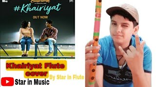 Khairiyat flute cover by Star in Guitar in playlist Star in Flute||Like,Subscribe and share
