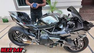 H2R KI BATTERY DEAD HO GAI | ZS MOTOVLOGS |