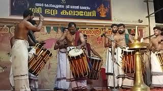 Double Thayambaka :- Arangottukara Shivan \u0026 Perumbalam Sarath