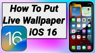 How To set Live wallpaper on iPhone iOS 16 ( How To Put Live Wallpaper's iOS 16 ) Live Wallpaper )