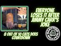 American Reacts to Everyone Loses It After Jimmy Carr's Joke | 8 Out Of 10 Cats Does Countdown