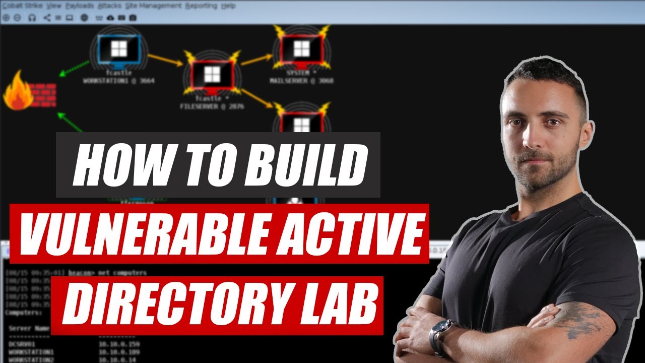 Building Active Directory Lab For Hacking Youtube Building Active Directory Lab For Hacking Youtube