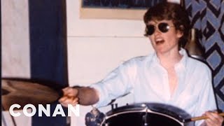 Conan O'Brien: Awkward Teenaged Drummer | CONAN on TBS