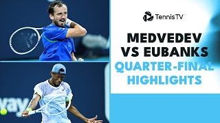 Daniil Medvedev Faces In-Form Qualifier Chris Eubanks In The Quarters! | Miami 2023