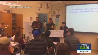 SLO High senior surprised with huge NROTC scholarship