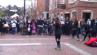 Halloween Street Moonwalk Dance