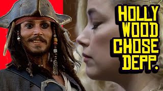 Hollywood Chooses Johnny Depp Over Amber Heard.