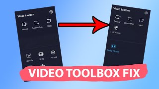 VIDEO TOOLBOX not showing sound with screen off how play sound with screen off solution