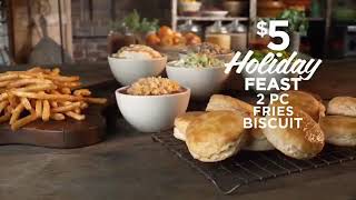 Popeyes Louisiana Kitchen $5 Holiday Feast | \