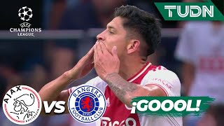¡GOL DEL ‘MACHÍN’! Edson Álvarez mete cabezazo | Ajax 1-0 Rangers | UEFA Champions League 22/23-J1
