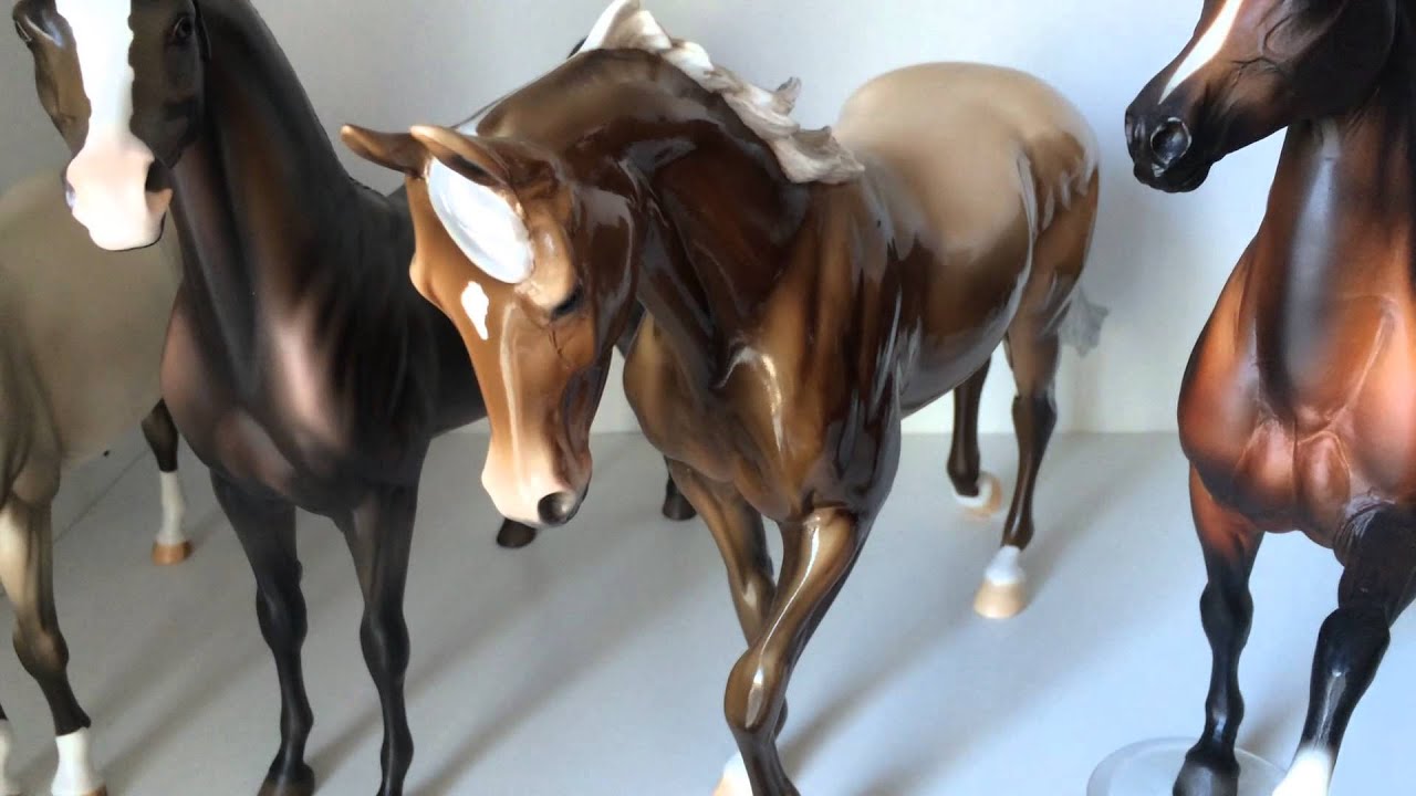 Breyer Horse Collection Tour - Beginning Of 2015 - YouTube