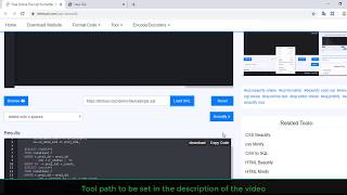 Free Online Tool sql Formatter, Beautifier
