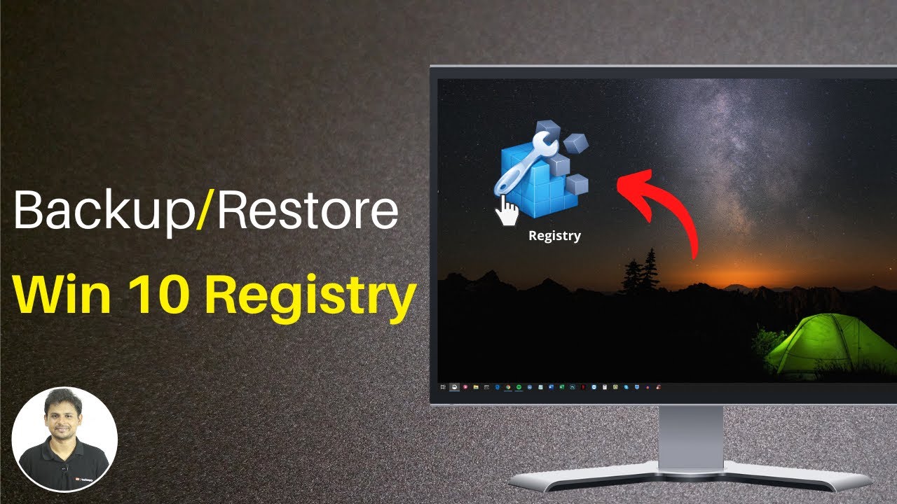 How To Backup And Restore The Registry In Windows 10? - YouTube