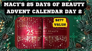 Macy’s 25 Day Advent Calendar - Day 2 #shorts #beautyadventcalendars #christmasadventcalendar