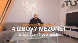 4 IZBOVÝ BYT NA PREDAJ - Bratislava