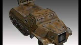 3D Model WW2 German Panzerwerfer 42 Review