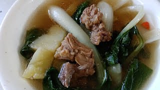 How to make Carabao soup/Lauya