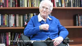 Charlotte Friedman- Jewish Deaf Holocaust Survivor
