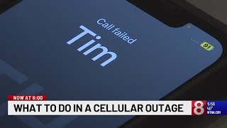 What to do in a cellular outage