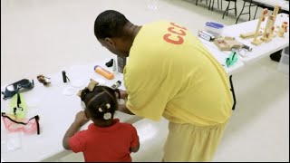 CCC inmates teach their children through Bars Without Barriers program