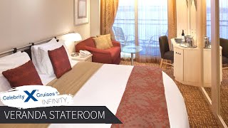 Celebrity Infinity | Veranda Stateroom Full Walkthrough Tour \u0026 Review | 4K