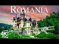 FLYING OVER ROMANIA - Relaxing Music With Beautiful Natural Landscape - Videos 4K