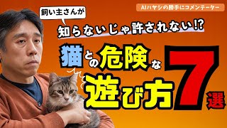 【獣医師が警鐘】知らないじゃ許されない！愛猫の命を奪う実は危険な遊び方7選