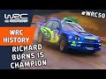 WRC History : Richard Burns becomes WRC Champion 2001 on Wales Rally GB.