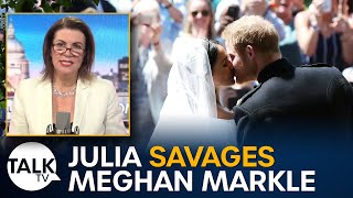 Julia Hartley-Brewer savages Meghan Markle: 'You're just a two-bit actress married to the spare!"