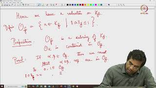 Lec 28 p-adic completion of a Number field