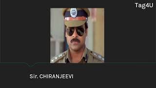 Telugu Favourite Heroes in Police Getup, Telugu Mass Heroes, Telugu Actors.