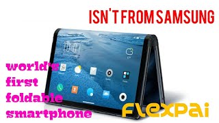 Flexpai | World's First Foldable Smartphone [isn't from Samsung] | Royale Flexpa
