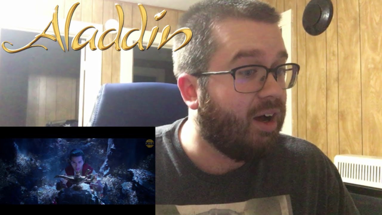 Disney's Aladdin Teaser Trailer Reaction! - YouTube